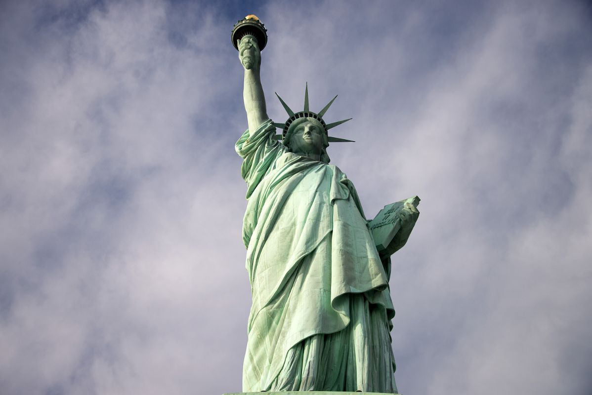 08-02 Statue Of Liberty From The Lower Pedestal